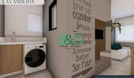 Apartamento com 2 dormitórios à venda, 34 m² por R$ 244.900,00 - Vila Nhocune - São Paulo/SP