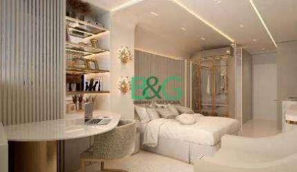 Apartamento com 1 dormitório à venda, 30 m² por R$ 690.000,00 - Brooklin - São Paulo/SP