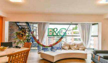 Apartamento com 1 dormitório à venda, 80 m² por R$ 2.999.000 - Jardim Paulista - São Paulo/SP