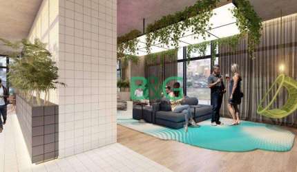 Apartamento com 1 dormitório à venda, 42 m² por R$ 482.916,05 - Santo Amaro - São Paulo/SP