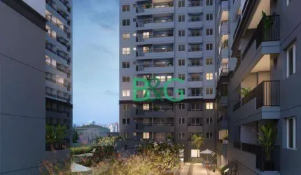 Apartamento com 2 dormitórios à venda, 41 m² por R$ 340.722,36 - Ipiranga - São Paulo/SP