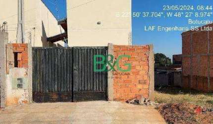 Casa com 1 dormitório à venda, 56 m² por R$ 117.860,63 - Jardim Monte Mor - Botucatu/SP