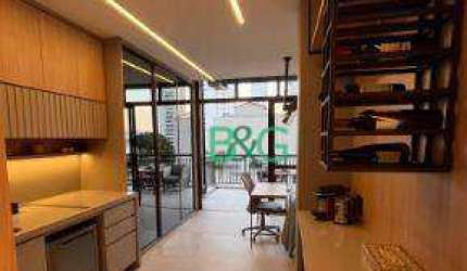 Apartamento com 1 dormitório à venda, 40 m² por R$ 719.000,00 - Vila Romana - São Paulo/SP