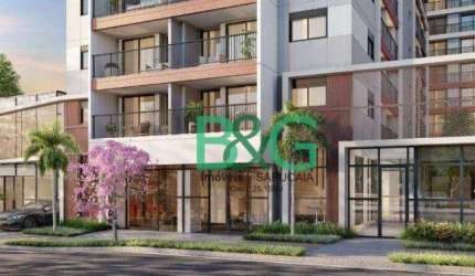 Apartamento com 2 dormitórios à venda, 43 m² por R$ 593.010,00 - Pinheiros - São Paulo/SP