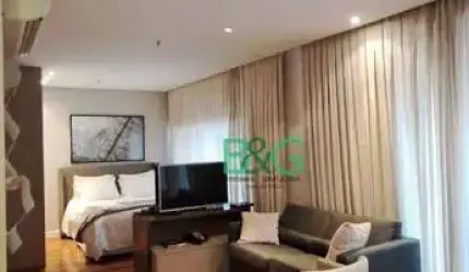 Apartamento com 1 dormitório para alugar, 60 m² por R$ 15.170/mês - Vila Olímpia - São Paulo/SP