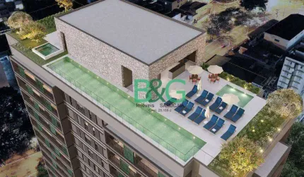 Studio com 1 dormitório à venda, 24 m² por R$ 445.203,00 - Santo Amaro - São Paulo/SP