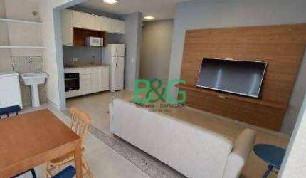 Apartamento com 1 dormitório à venda, 43 m² por R$ 749.000,00 - Campo Belo - São Paulo/SP