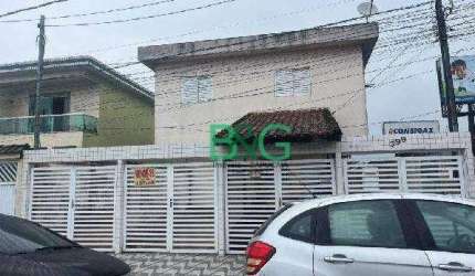 Casa com 3 dormitórios à venda, 43 m² por R$ 188.007,72 - Vila Margarida - São Vicente/SP