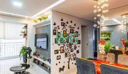 Apartamento com 3 dormitórios à venda, 70 m² por R$ 599.000,00 - Catumbi - São Paulo/SP