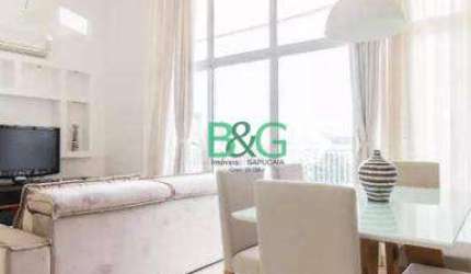 Apartamento com 1 dormitório à venda, 108 m² por R$ 1.895.430,00 - Cidade Monções - São Paulo/SP