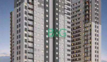 Apartamento com 2 dormitórios à venda, 37 m² por R$ 287.100,00 - Vila Indiana - São Paulo/SP