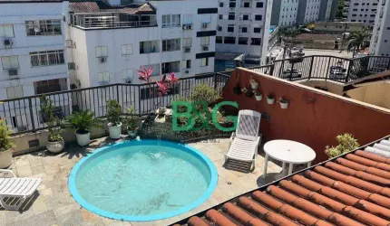 Cobertura com 4 dormitórios à venda, 260 m² por R$ 850.000,00 - Vila Luis Antônio - Guarujá/SP