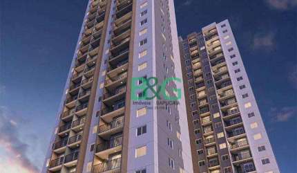 Apartamento com 2 dormitórios à venda, 37 m² por R$ 281.556,00 - Vila das Belezas - São Paulo/SP