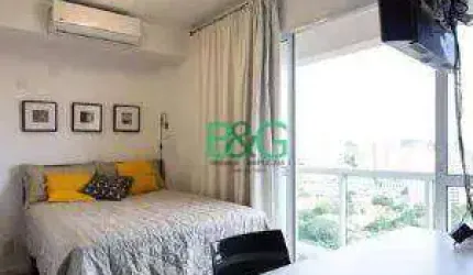 Apartamento com 1 dormitório à venda, 34 m² por R$ 594.000,00 - Brooklin Paulista - São Paulo/SP