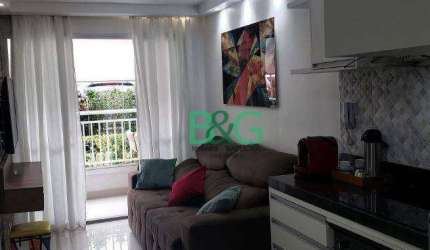 Apartamento com 1 dormitório à venda, 38 m² por R$ 309.000,00 - Belém - São Paulo/SP