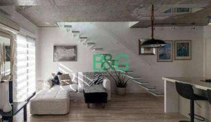 Apartamento Duplex com 1 dormitório à venda, 77 m² por R$ 1.199.000,00 - Itaim Bibi - São Paulo/SP