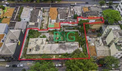 Terreno, 2354 m² - venda por R$ 20.000.000,00 ou aluguel por R$ 101.919,20/mês - Santa Cecilia - São Paulo/SP