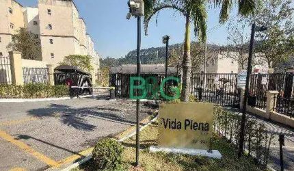 Apartamento com 2 dormitórios à venda, 45 m² por R$ 116.443,31 - Jardim Petrópolis - Cotia/SP