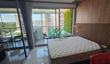 Studio com 1 dormitório para alugar, 28 m² por R$ 4.496/mês - Bosque Maia - Guarulhos/SP