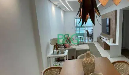 Apartamento com 3 dormitórios à venda, 114 m² por R$ 1.520.000,00 - Maracanã - Praia Grande/SP