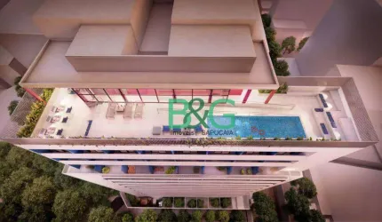 Apartamento com 1 dormitório à venda, 24 m² por R$ 320.366,42 - Vila Buarque - São Paulo/SP