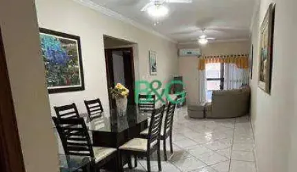Apartamento com 2 dormitórios à venda, 78 m² por R$ 462.000,00 - Guilhermina - Praia Grande/SP