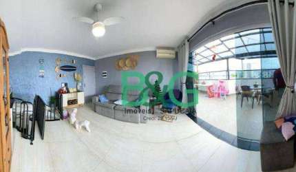 Cobertura com 3 dormitórios à venda, 127 m² por R$ 760.000,00 - Vilamar - Praia Grande/SP