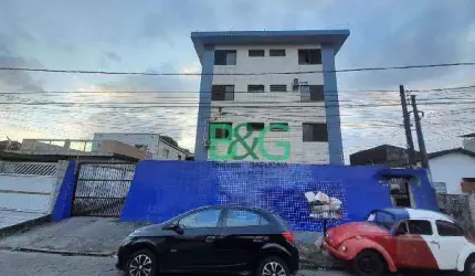 Apartamento com 2 dormitórios à venda, 59 m² por R$ 132.178,89 - Catiapoã - São Vicente/SP