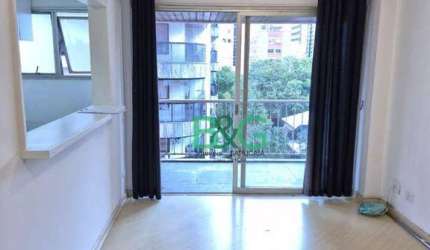 Apartamento com 1 dormitório para alugar, 45 m² por R$ 3.962,00/mês - Moema Índios - São Paulo/SP