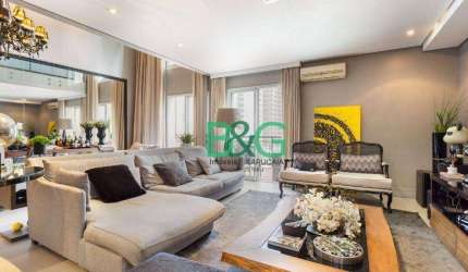 Apartamento com 2 dormitórios à venda, 163 m² por R$ 4.890.000,00 - Moema - São Paulo/SP