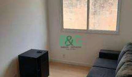 Apartamento com 2 dormitórios para alugar, 32 m² por R$ 2.970,00/mês - Barra Funda - São Paulo/SP