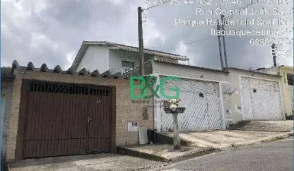 Casa com 2 dormitórios à venda, 76 m² por R$ 233.030 - Parque Residencial Scaffid - Itaquaquecetuba/SP