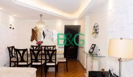Apartamento com 3 dormitórios à venda, 90 m² por R$ 560.000,00 - Parque Novo Mundo - São Paulo/SP