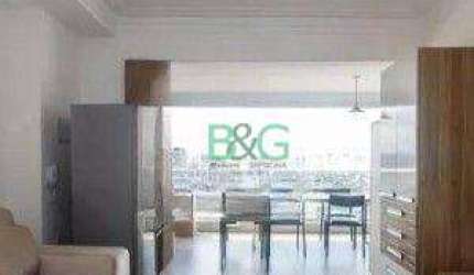 Apartamento com 1 dormitório à venda, 52 m² por R$ 859.000 - Brooklin - São Paulo/SP
