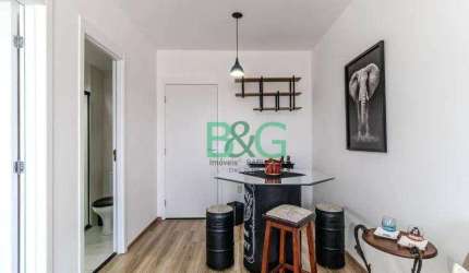 Studio com 1 dormitório para alugar, 27 m² por R$ 3.205/mês - Vila Dom Pedro I - São Paulo/SP