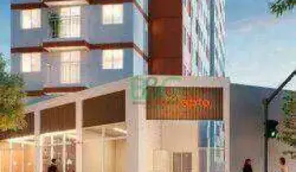 Apartamento com 2 dormitórios à venda, 34 m² por R$ 356.598,00 - Chácara Seis de Outubro - São Paulo/SP