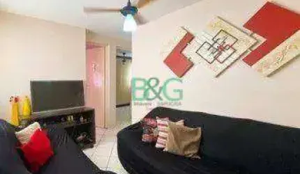 Apartamento com 2 dormitórios à venda, 45 m² por R$ 160.000 - Zona Norte Barro Branco - São Paulo/SP
