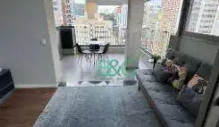 Apartamento com 1 dormitório à venda, 46 m² por R$ 1.490.000 - Jardim América - São Paulo/SP