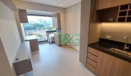 Studio com 1 dormitório para alugar, 29 m² por R$ 5.200/mês - Moema - São Paulo/SP