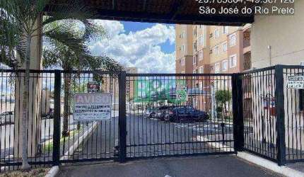 Apartamento com 2 dormitórios à venda, 47 m² por R$ 210.975 - Jardim Nazareth - São José do Rio Preto/SP