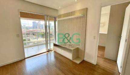 Apartamento com 1 dormitório à venda, 52 m² por R$ 755. - Brooklin - São Paulo/SP
