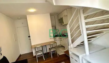 Apartamento Duplex com 1 dormitório para alugar, 45 m² por R$ 5.480,00/mês - Jardim Paulista - São Paulo/SP