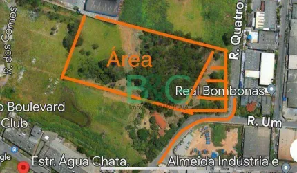 Terreno à venda, 21 m² por R$ 13.000.000,00 - Água Chata - Guarulhos/SP