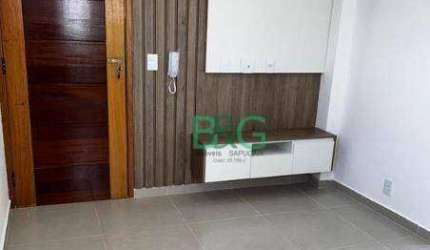 Apartamento com 1 dormitório para alugar, 25 m² por R$ 1.661/mês - Cidade Patriarca - São Paulo/SP