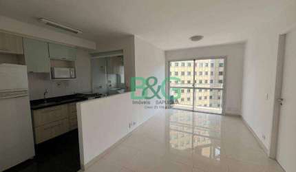 Apartamento com 1 dormitório para alugar, 45 m² por R$ 4.847/mês - Moema - São Paulo/SP