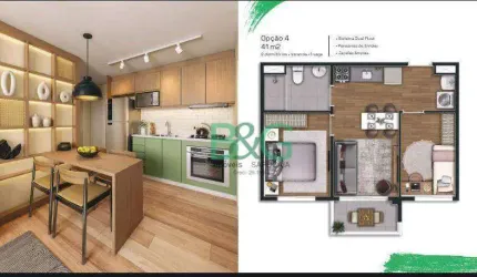Apartamento com 2 dormitórios à venda, 41 m² por R$ 349.900 - Vila Independência - São Paulo/SP