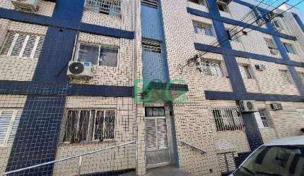Apartamento com 2 dormitórios à venda, 42 m² por R$ 140.772 - Aparecida - Santos/SP