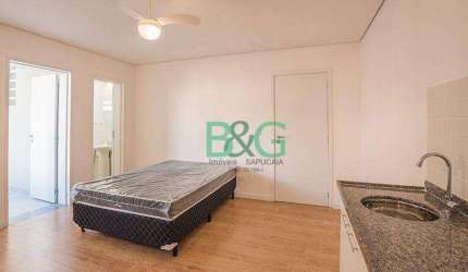 Studio com 1 dormitório para alugar, 13 m² por R$ 1.625,31/mês - Aclimação - São Paulo/SP