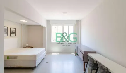 Studio com 1 dormitório para alugar, 30 m² por R$ 2.607,70/mês - Vila Buarque - São Paulo/SP