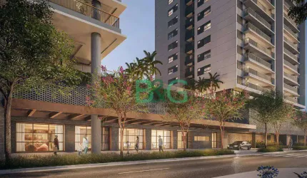 Apartamento com 2 dormitórios à venda, 56 m² por R$ 933.246 - Brooklin - São Paulo/SP